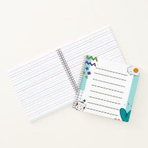 Notas Memorias de Square Cute Doodle Personalizado