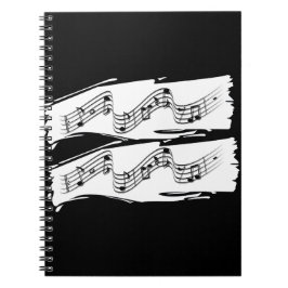 Cuaderno Notas musicales