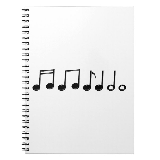 Cuaderno Notas musicales (Frente)
