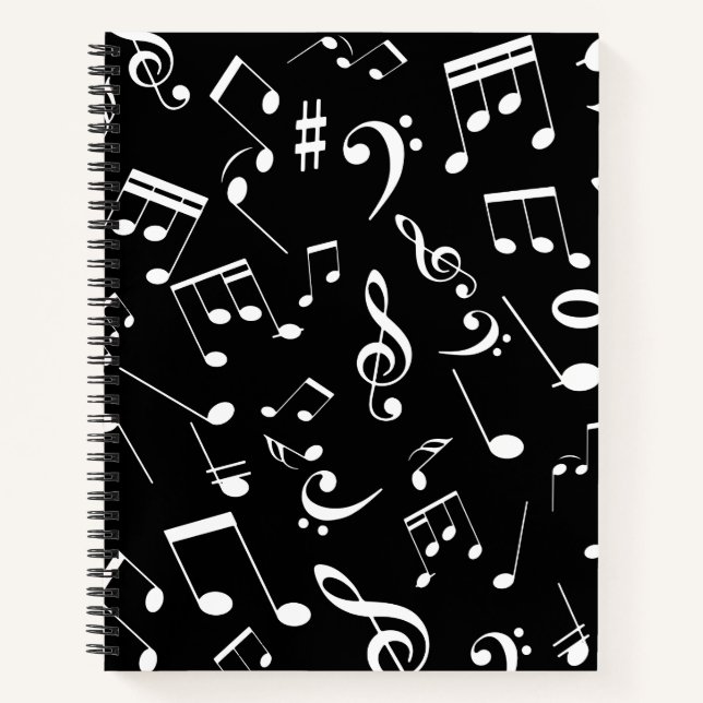 Cuaderno Notas Musicales 2 (Anverso)