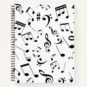 Cuaderno Notas musicales 3