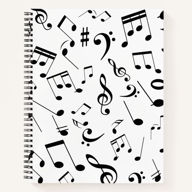 Cuaderno Notas Musicales 3 (Anverso)