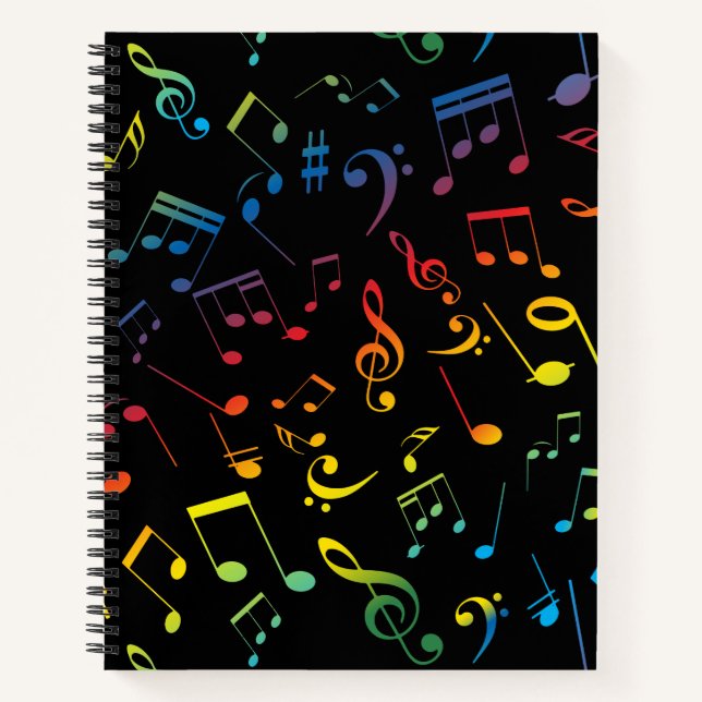Cuaderno Notas musicales 5 (Anverso)