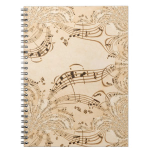 Cuaderno Notas musicales de la antigüedad rusa