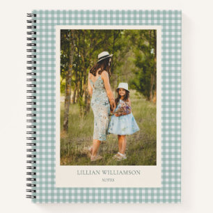Cuaderno Notas personales personalizadas con fotografía en