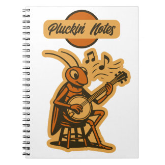 Cuaderno Notas Pluckin' - Bloc de notas de críquet Banjo