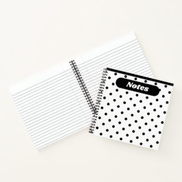 Cuaderno Notas - Puntos de Polka