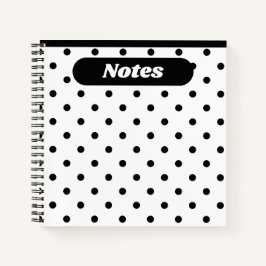 Cuaderno Notas - Puntos de Polka
