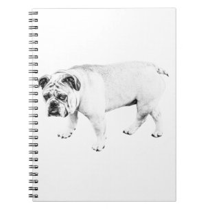 Cuaderno Notas reflexivas, diario de perro cariñoso
