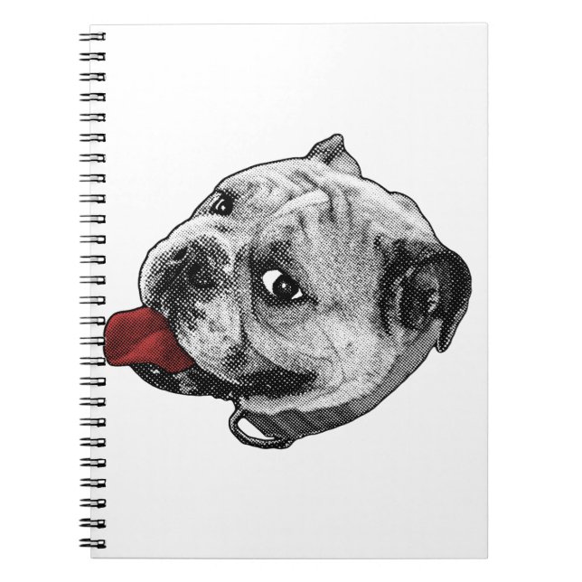 Cuaderno Notas Rojas Divertidas (Frente)