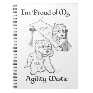 Cuaderno NOTAS sobre el Terrier West Highland White