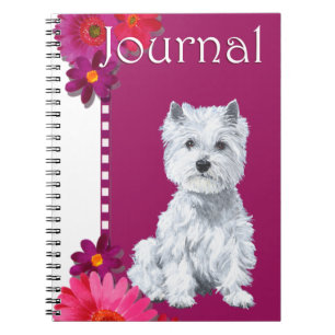 Cuaderno NOTAS sobre el Terrier West Highland White