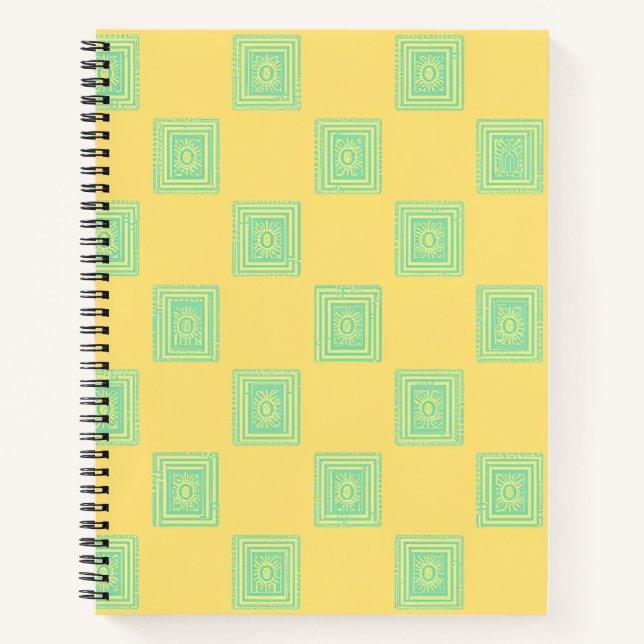 Cuaderno Notas soleadas para portátil espiral - Preparado p (Anverso)