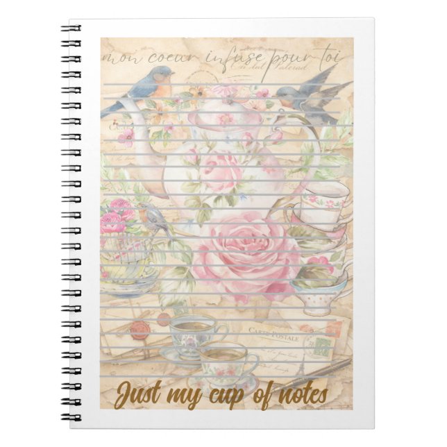 Cuaderno Notas Tea‑Rific | Post‑It® NoNotes con divertido d (Frente)