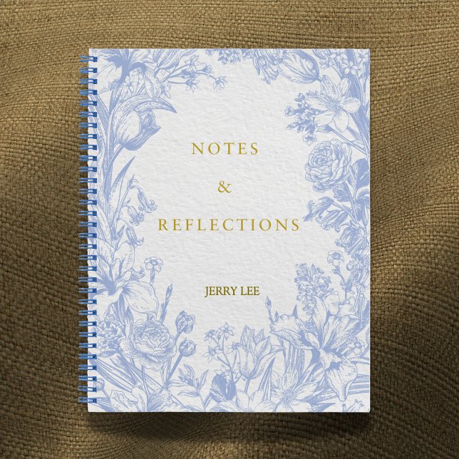 Cuaderno 'Notas y Reflexiones' Botánico Personalizado (Subido por el creador)