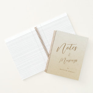 Cuaderno Notas y reflexiones sobre la escritura moderna Mon