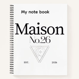 Cuaderno Note book / journal 