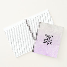Cuaderno Notebook (21,6 x 28cm) - Thing's I'll Forget
