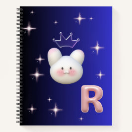 Cuaderno notebook 3D Soft Cute -Rabbit