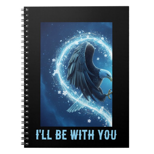 Cuaderno Notebook Bald Eagle Heart Love 1 (Frente)