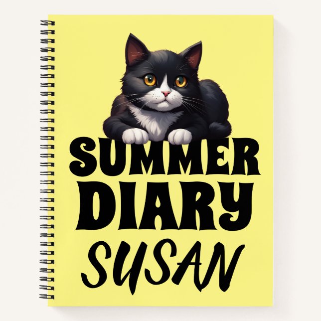 CUADERNO NOTEBOOK DE CHICAS PERSONALIZADOS DE LA CUTA DE DI (Anverso)