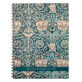 CUADERNO NOTEBOOK DE FOTO ESPIRAL WILLIAM MORRIS