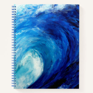 Cuaderno notebook de Ocean Wave