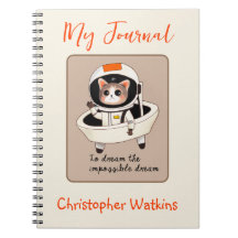 notebook de personalizado astrocat de ensueño