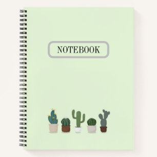 CUADERNO NOTEBOOK DE PLANTAS PERSONAS