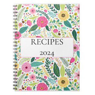 CUADERNO NOTEBOOK DE RECIPES