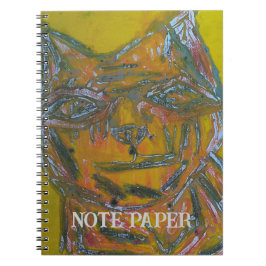 CUADERNO NOTEBOOK DEL ARTISTA PAULA REILLY