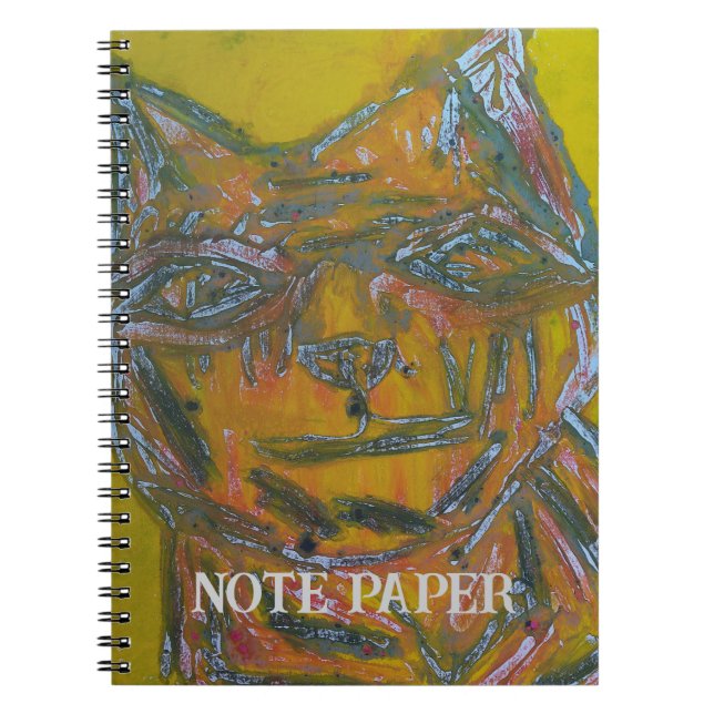 CUADERNO NOTEBOOK DEL ARTISTA PAULA REILLY (Frente)