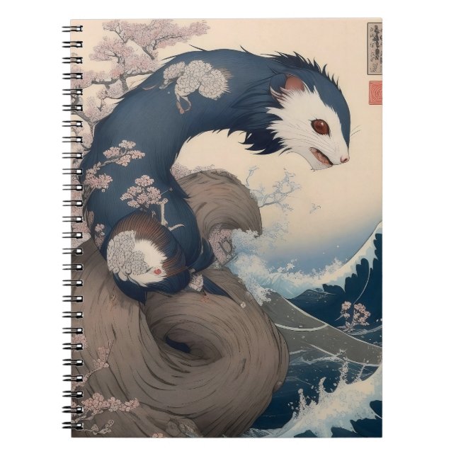 Cuaderno Notebook - Ferret - Japan (Frente)
