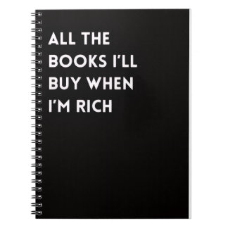 Cuaderno Notebook for Booklovers