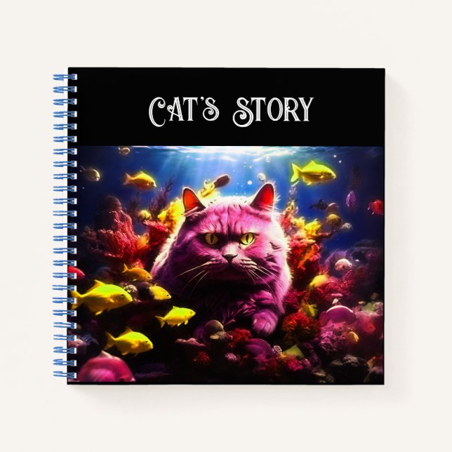 Cuaderno  Notebook for Cat Lovers (Anverso)