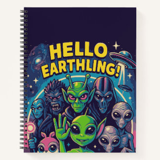 Cuaderno Notebook for Earthlings