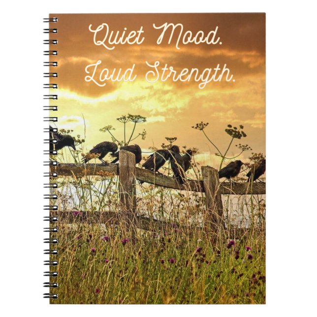 Cuaderno Notebook for When You Just Need to Feel Strong  (Frente)