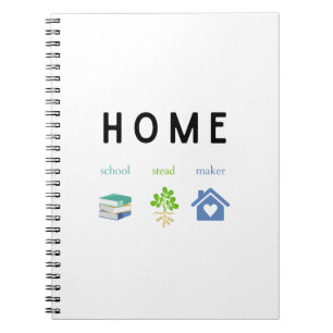 Cuaderno Notebook Homeschool Homestead