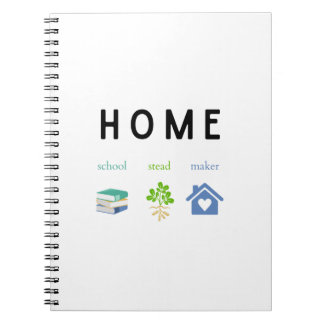 Cuaderno Notebook Homeschool Homestead