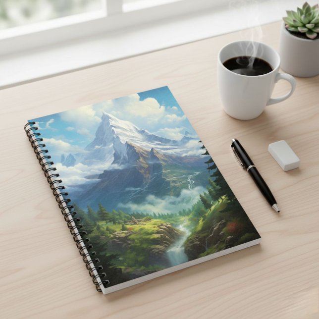Cuaderno notebook nature, Nature-Inspired Creativity. (Subido por el creador)