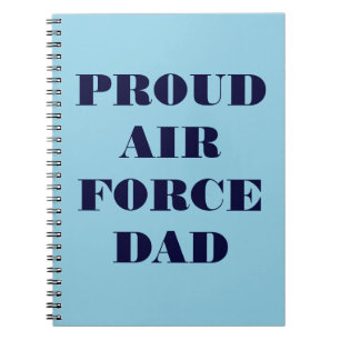 Cuaderno Notebook Proud Air Force Dad