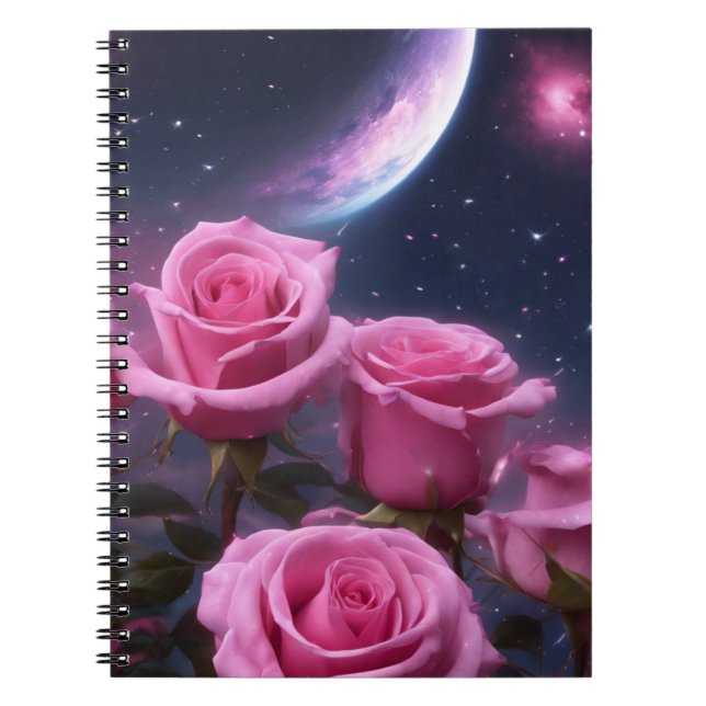 CUADERNO NOTEBOOK ROSA (Frente)