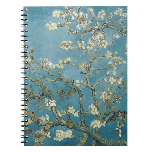 Cuaderno Notebook Vincent van Gogh Almond Blossom (Frente)