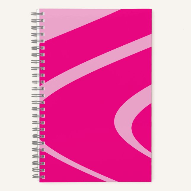 Cuaderno Notebook with swirls (Anverso)