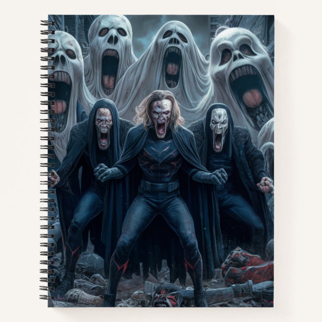 Cuaderno Notebooks Dark Art Série 1 02 (Anverso)