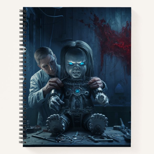 Cuaderno Notebooks Dark Art Série 1 19 (Anverso)
