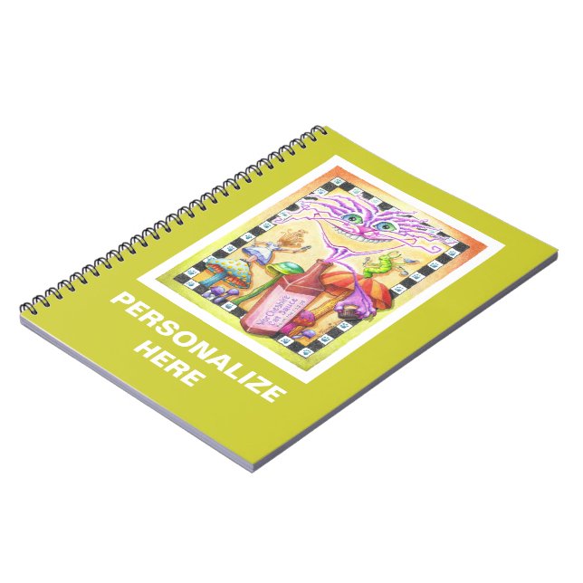 Cuaderno NOTEBOOKS - El GATO WorCHESHIRE (Lado Izquierdo)