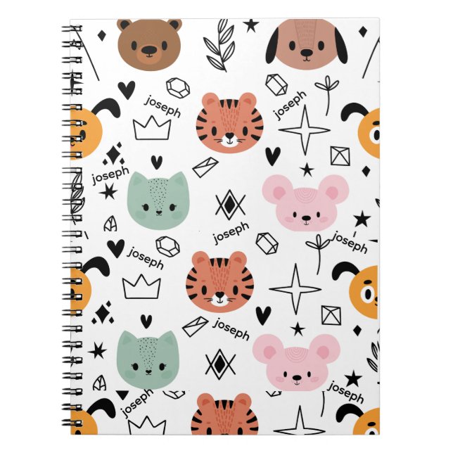 Cuaderno Notebooks for Kindergarten – Spiral Notebook (Frente)