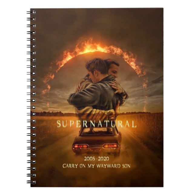 Cuaderno Notebooks Fratelli Winchester  (Frente)