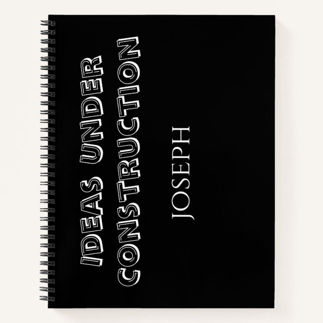 Cuaderno Notebooks with Spiral – Hardcover Spiral Notebook (Anverso)